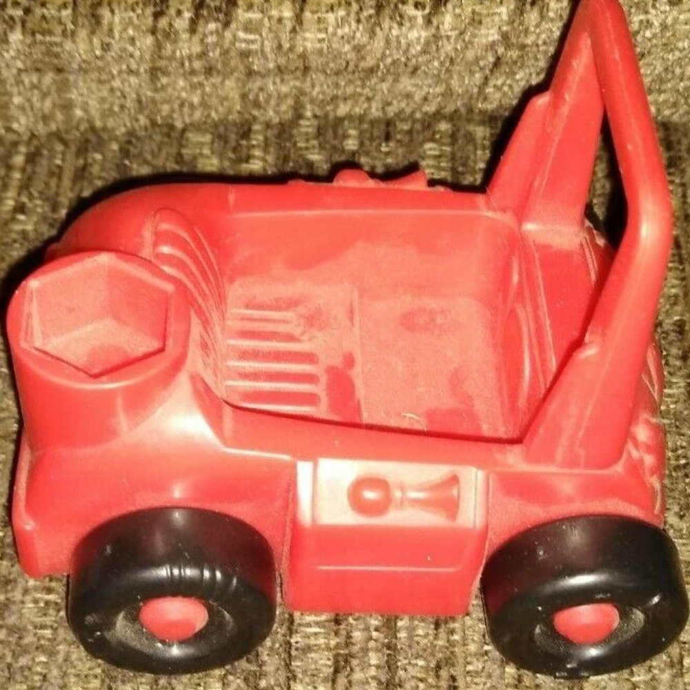 DC Comics Plastic Red Car